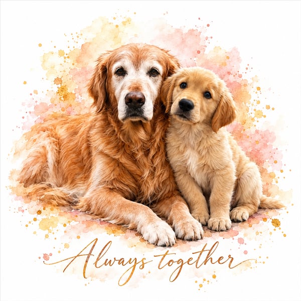 Example portrait: Together again