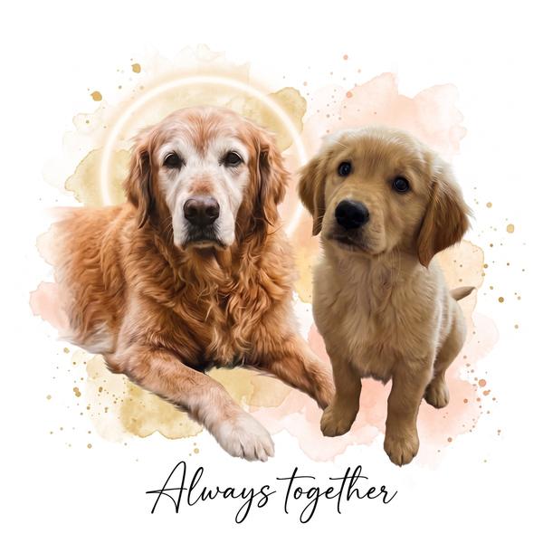 Voorbeeldportret: Weer samen