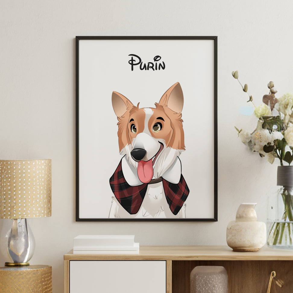 PetsPortrait Aquarell-Haustier-Portrait