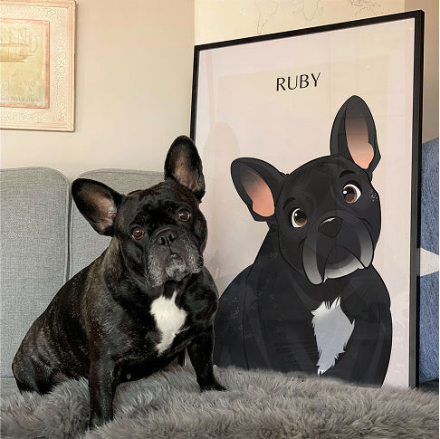 PetsPortrait Aquarell-Haustier-Portrait