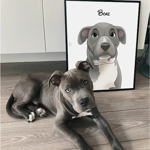 PetsPortrait Aquarell-Haustier-Portrait