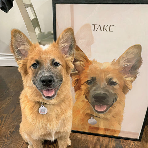 PetsPortrait It's Me Modern Huisdieren Portret