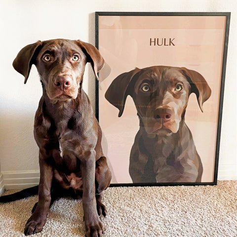 PetsPortrait It's Me Modern Huisdieren Portret