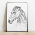 PetsPortrait Scribble Pet Portrait