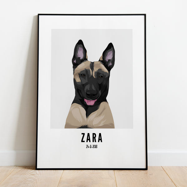 PetsPortrait It's Me Modern Huisdieren Portret