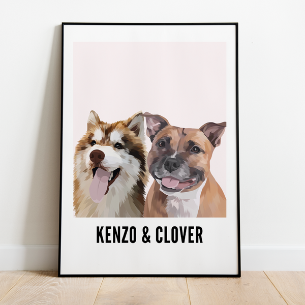 PetsPortrait It's Me Modern Huisdieren Portret