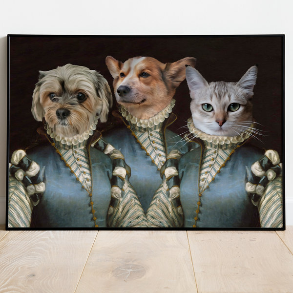 De Gouverneur - Renaissance Huisdieren Portret