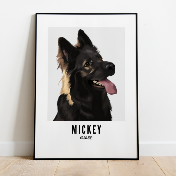 PetsPortrait It's Me Modern Huisdieren Portret
