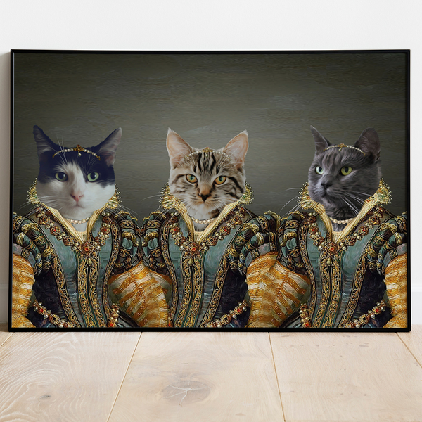 De Koning - Renaissance Huisdieren Portret