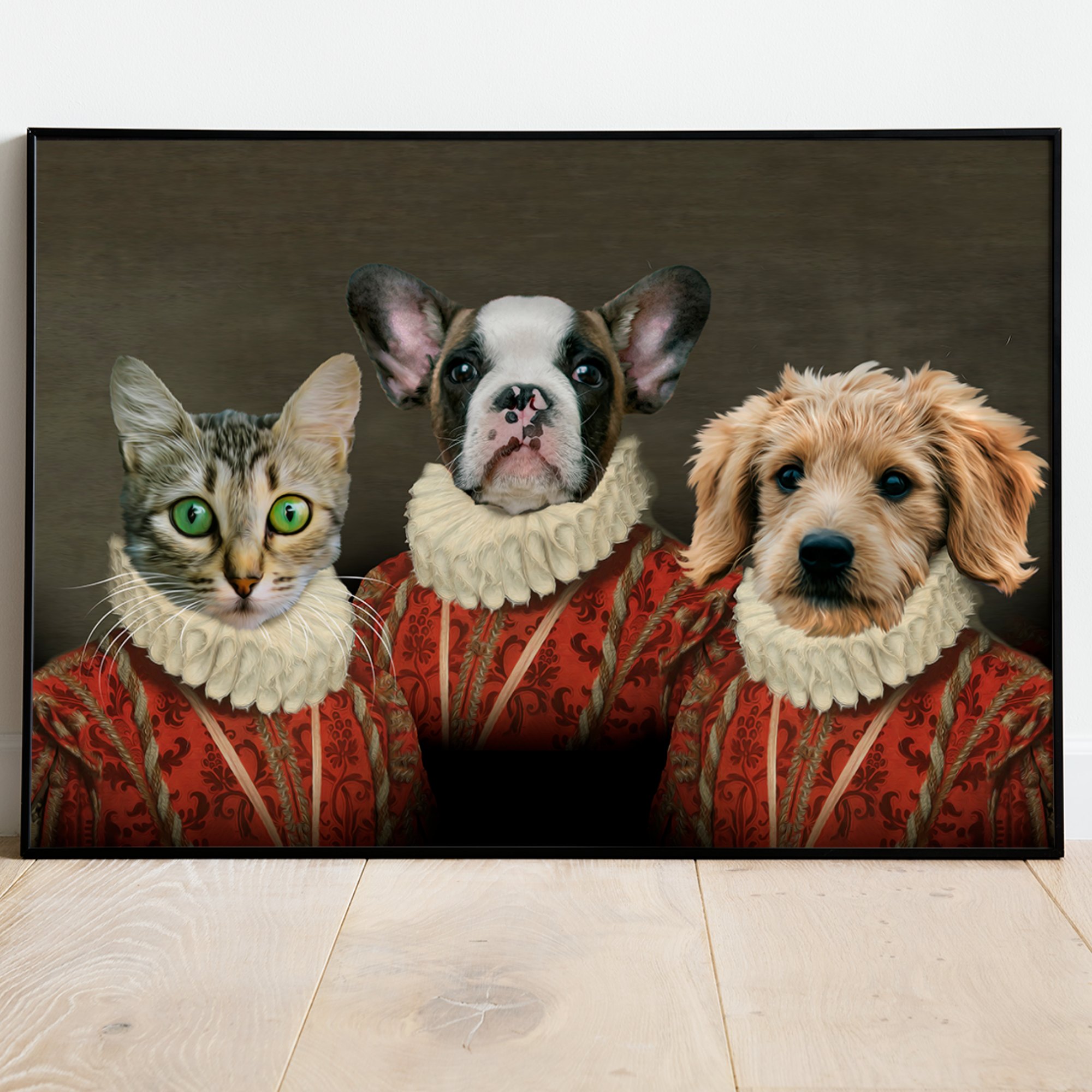 The Majesty - Renaissance Pet Portrait