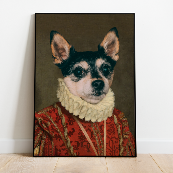 The Majesty - Renaissance Pet Portrait